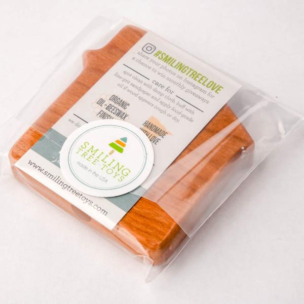 Wooden House Rattle - Organic