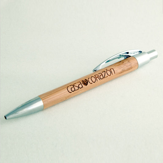 Engraved Bamboo Pen